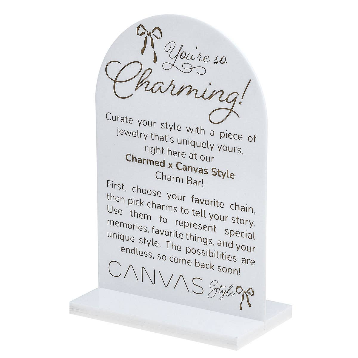 Canvas Charms