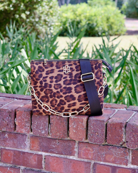 Ariana Crossbody Spotted Saddle: Default