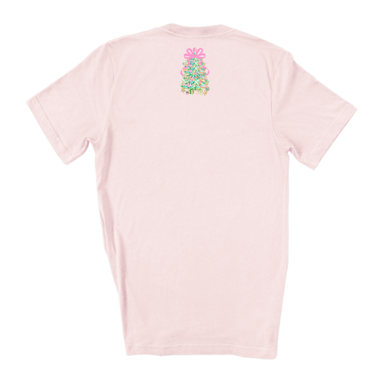 Nutcracker & Christmas Tree w/Bow Rhinestone Tee