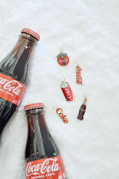 Coke Can Charm in Red & White