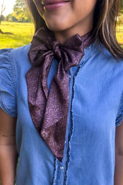 Bronzed Bloom Latigo: O/S