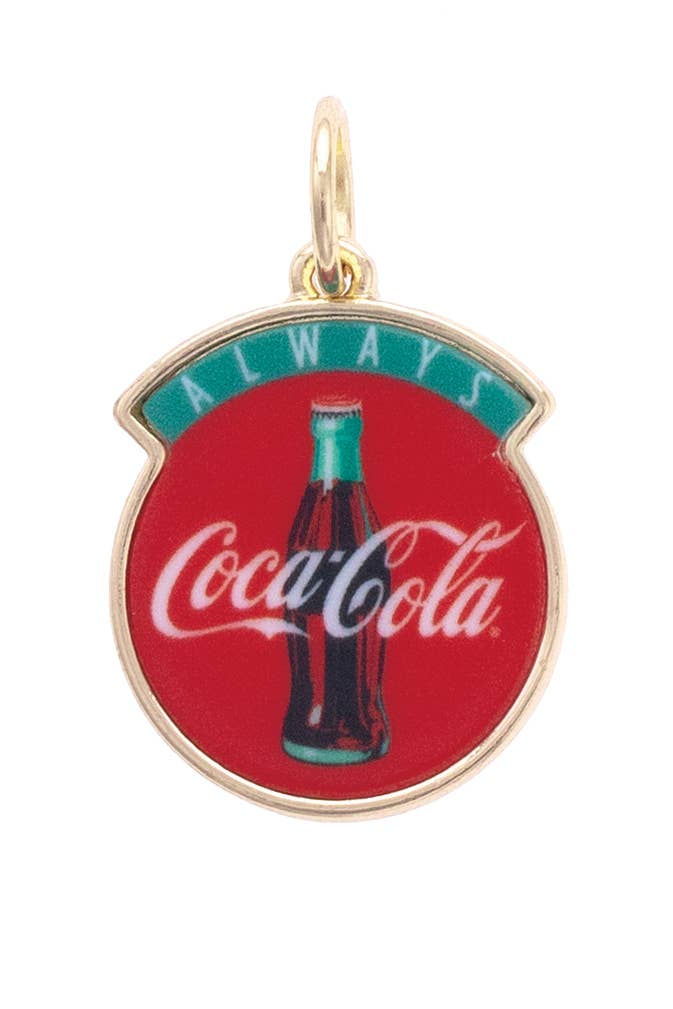 Always Coca Cola Charm in Red & Green